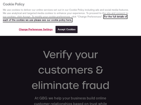 'gbgplc.com' screenshot