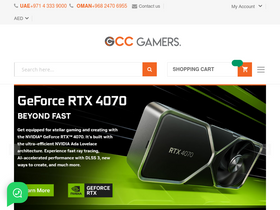 'gccgamers.com' screenshot