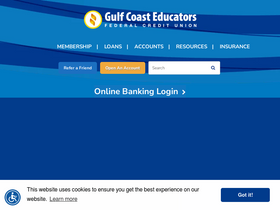 'gcefcu.org' screenshot
