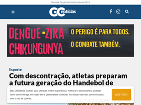 'gcnoticias.com.br' screenshot