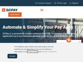 'gcpay.com' screenshot