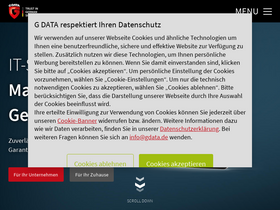 'gdata.de' screenshot