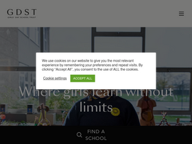 'gdst.net' screenshot