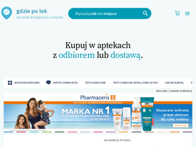 'gdziepolek.pl' screenshot