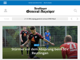 'anzeigen.gea.de' screenshot