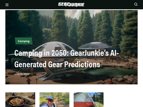 'gearjunkie.com' screenshot