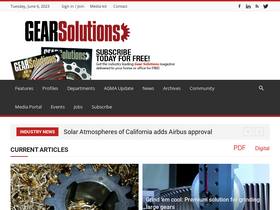 'gearsolutions.com' screenshot