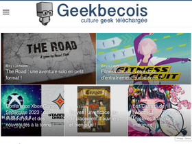 'geekbecois.com' screenshot
