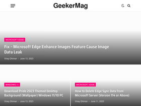 'geekermag.com' screenshot