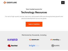 'geekflare.com' screenshot