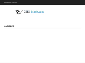 'geekmarkt.com' screenshot