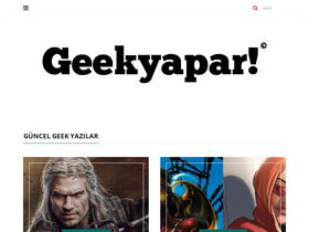 'geekyapar.com' screenshot