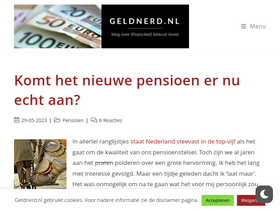 'geldnerd.nl' screenshot