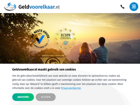 'geldvoorelkaar.nl' screenshot