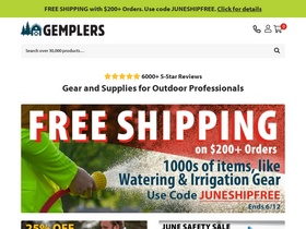 'gemplers.com' screenshot