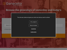'geneastar.org' screenshot