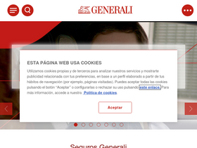 'generali.es' screenshot
