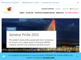 'geneve.ch' screenshot