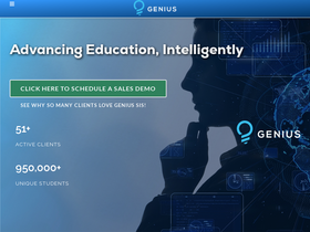 'geniussis.com' screenshot