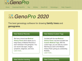 'genopro.com' screenshot