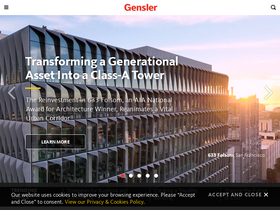 'gensler.com' screenshot