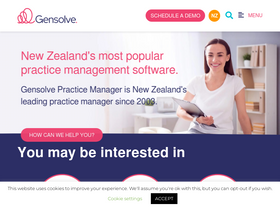 'gensolve.com' screenshot