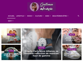 'gentlemanmoderne.com' screenshot
