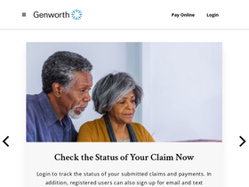 'genworth.com' screenshot