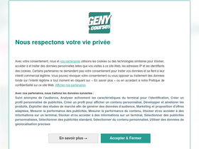 'geny.com' screenshot