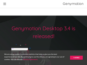 'genymotion.com' screenshot