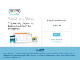 'genyo.com.ph' screenshot
