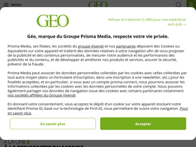 'geo.fr' screenshot