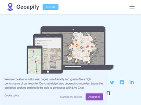 'geoapify.com' screenshot