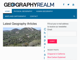 'geographyrealm.com' screenshot