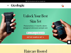 'geologie.com' screenshot