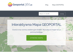 'geoportal360.pl' screenshot