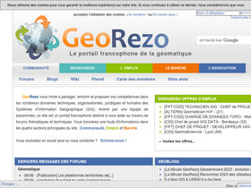 'georezo.net' screenshot