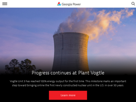 'georgiapower.com' screenshot