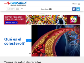 'geosalud.com' screenshot