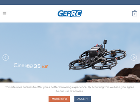 'geprc.com' screenshot
