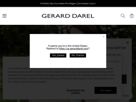 'gerarddarel.com' screenshot
