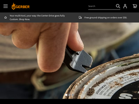 'gerbergear.com' screenshot
