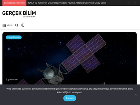 'gercekbilim.com' screenshot