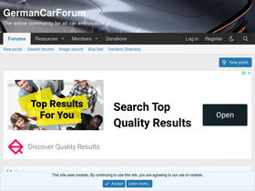 'germancarforum.com' screenshot