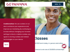 'germanna.edu' screenshot
