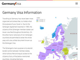 'germany-visa.org' screenshot