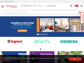 'gescan.com' screenshot