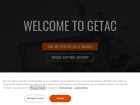 'getac.com' screenshot