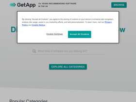 'getapp.co.uk' screenshot