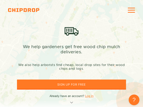 'getchipdrop.com' screenshot